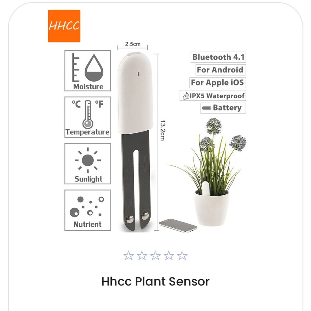 Xiaomi Hhcc Flower Plant Sensor Touch